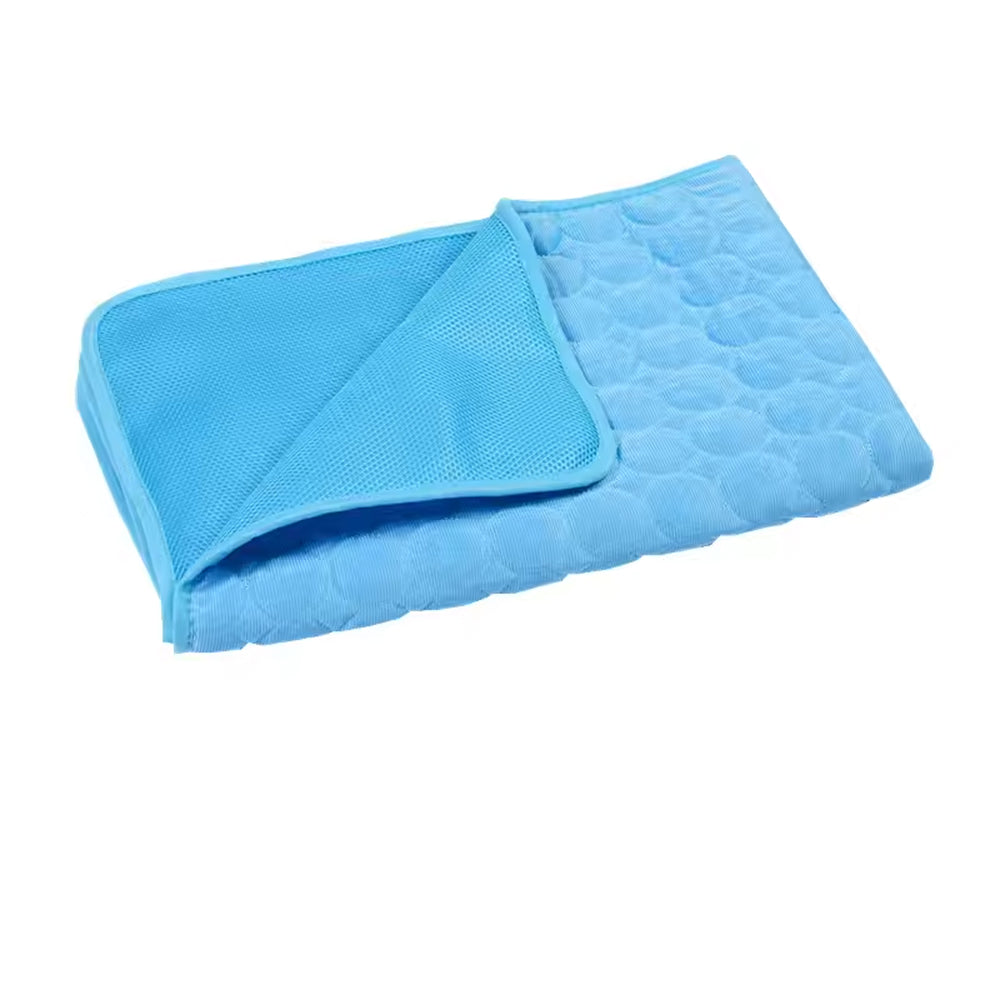 Self-Cooling Dog Mat | Gel-Free Heat Relief Pad for Summer | Machine Washable | 6 Sizes for Small to Large Dogs | Thomler