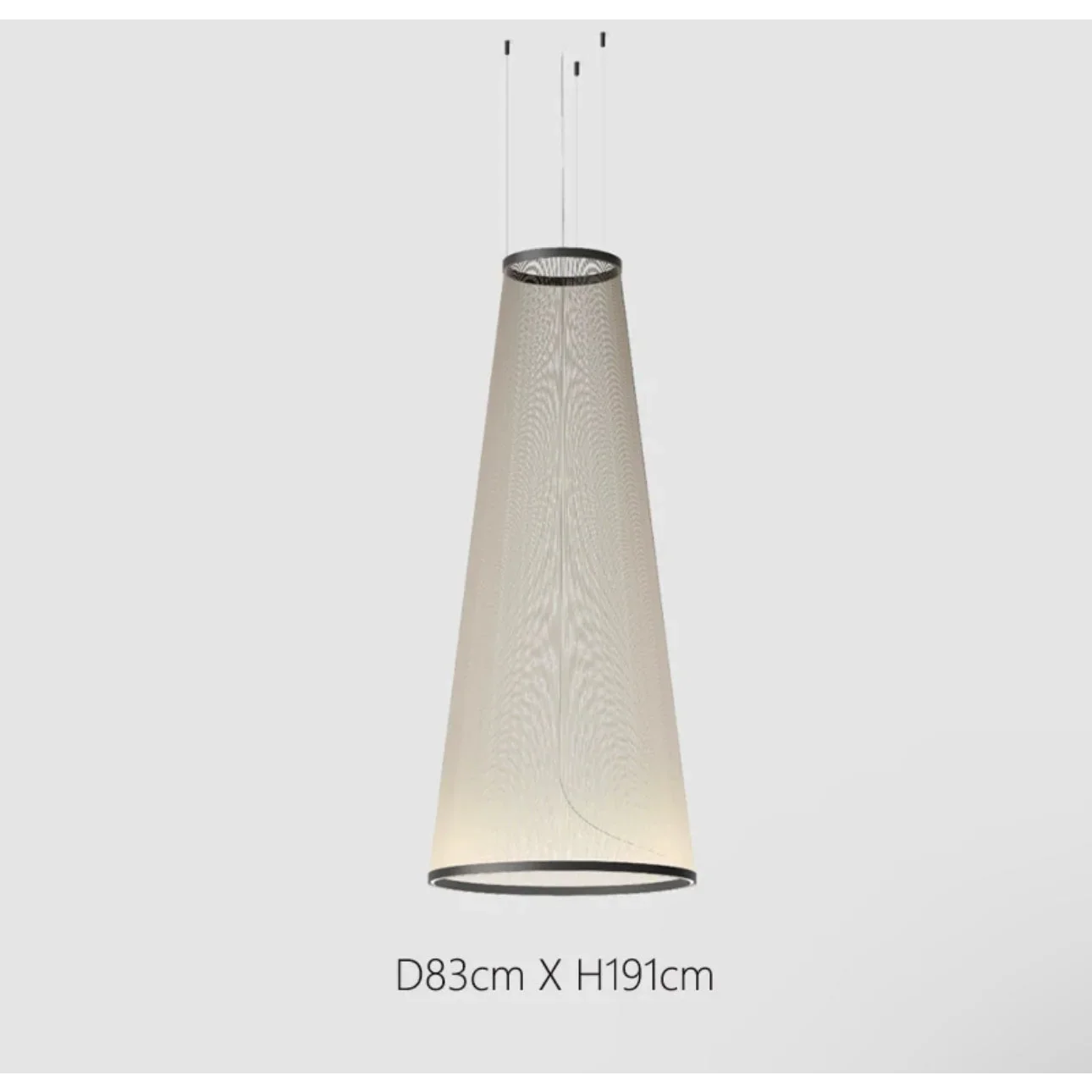Pendant Light Fabric Shade Multi Pendant Cluster Hanging Dining Room Kitchen Island Ceiling Light | Thomler