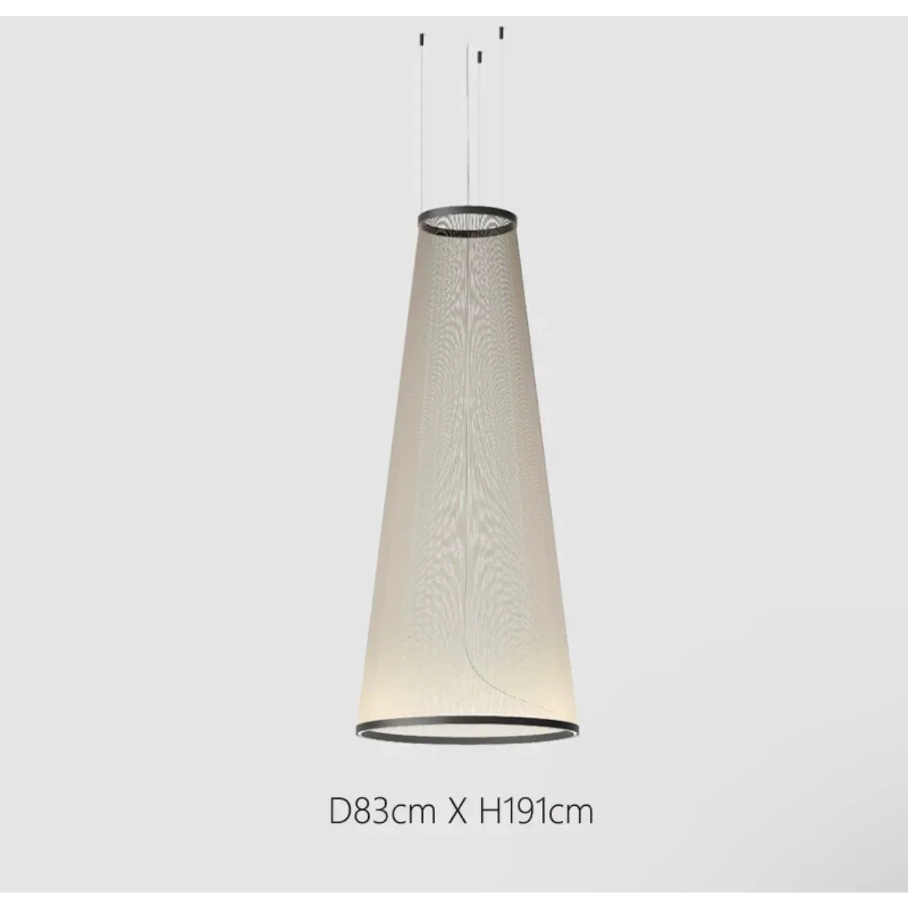Pendant Light Fabric Shade Built In LED Multi Pendant Dining Room Kitchen Island Hanging Ceiling Lamp | Thomler