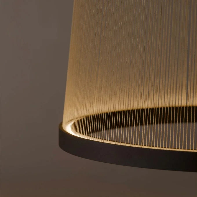 Pendant Light Fabric Shade Multi Pendant Cluster Hanging Dining Room Kitchen Island Ceiling Light | Thomler