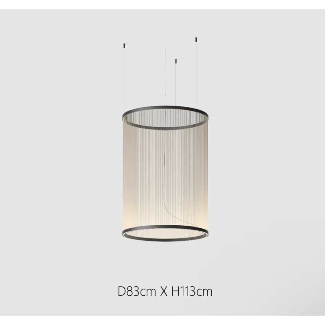 Pendant Light Fabric Shade Multi Pendant Cluster Hanging Dining Room Kitchen Island Ceiling Light | Thomler