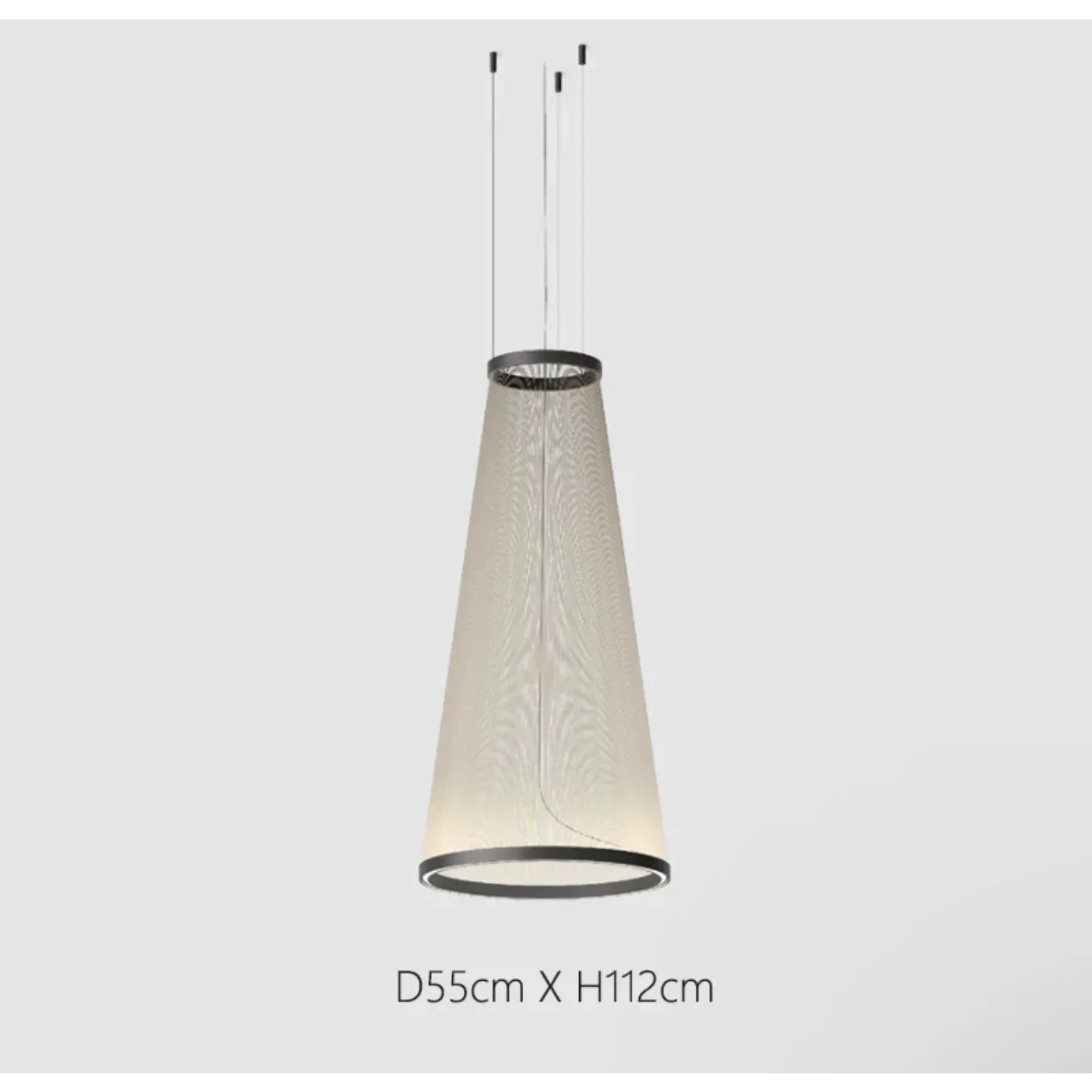 Pendant Light Fabric Shade Multi Pendant Cluster Hanging Dining Room Kitchen Island Ceiling Light | Thomler