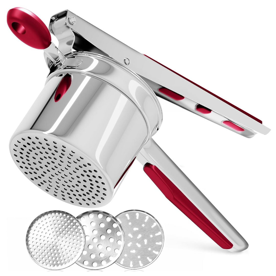 Stainless Steel Potato Masher for Smooth Creamy Results Kitchen Tool 15 oz Heavy Duty Design for Potatoes Vegetables Fruits | Thomler