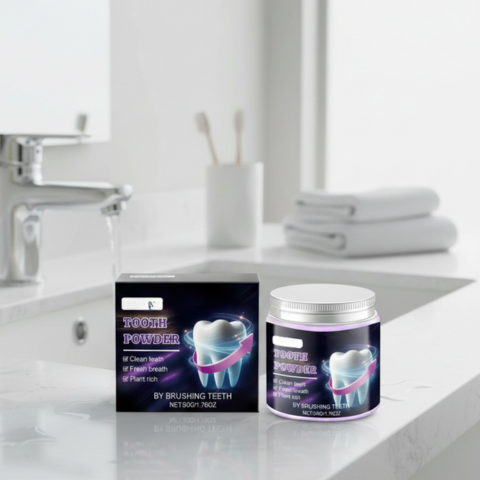 Teeth Whitening Powder for Stain Removal and Fresh Breath | Thomler