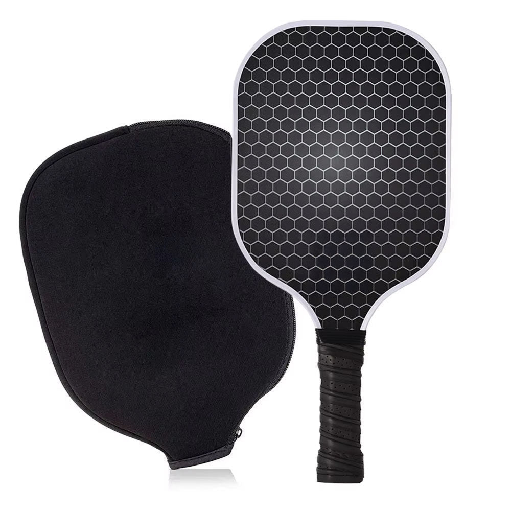 Pickleball Paddle with Carbon Fiber Face & Honeycomb Core for Spin Control & Power | Thomler