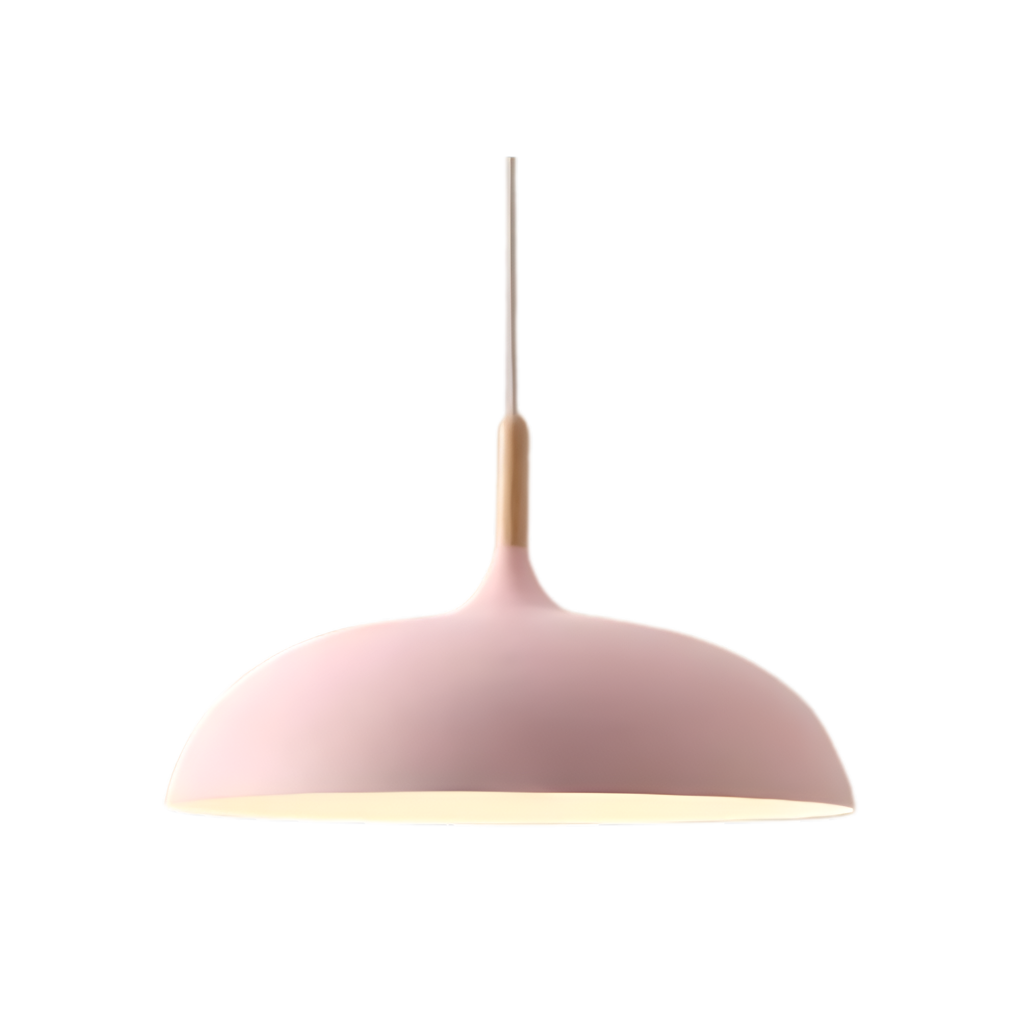 Pendant Light Wood Iron Shade Ø35.0–60.0 cm Dining Room Kitchen Island Japandi Scandinavian Hanging Ceiling Lamp E27 | Thomler