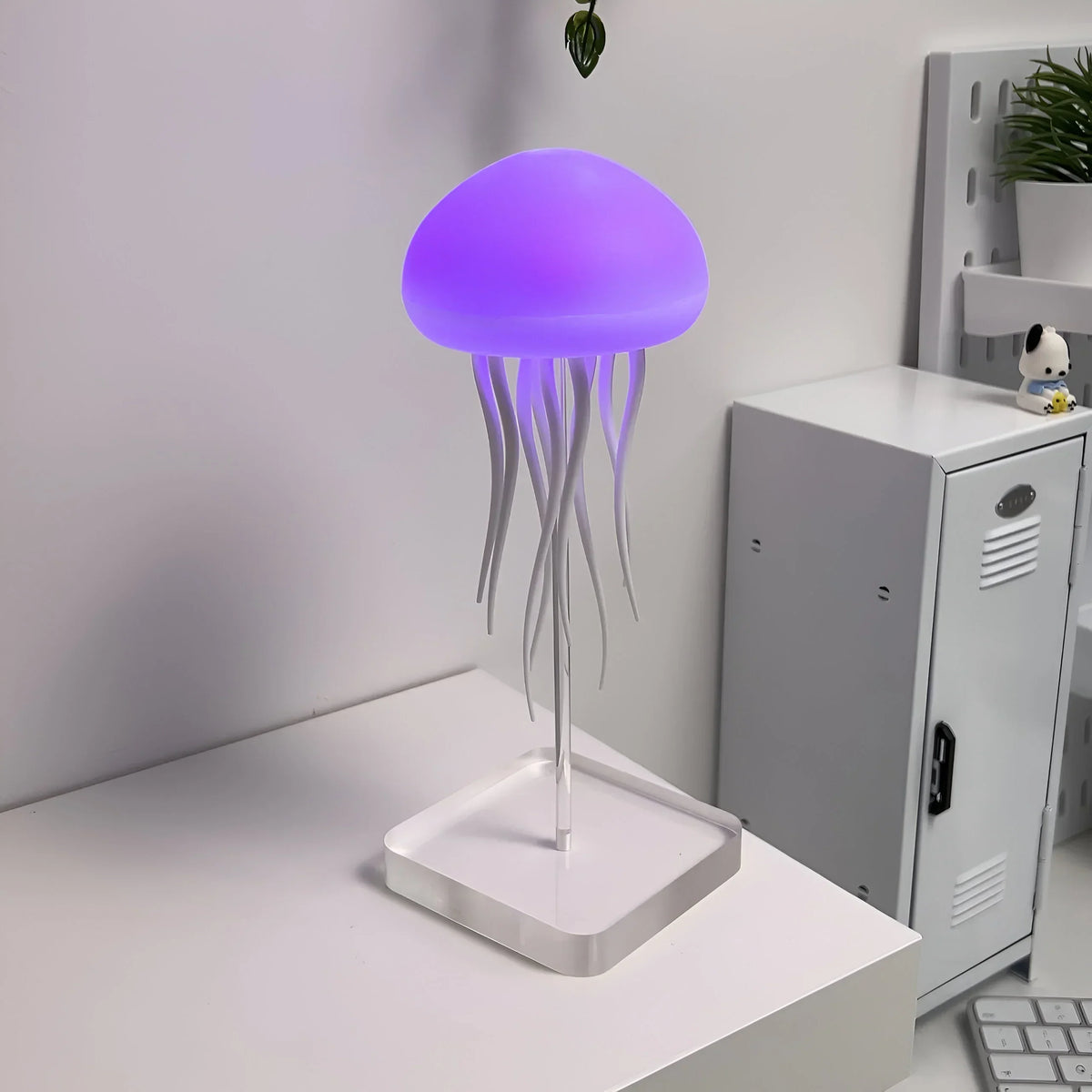 LED Jellyfish Mood Lamp with Color Changing Lights & Remote Control for Bedroom, Living Room, Office Décor | Thomler
