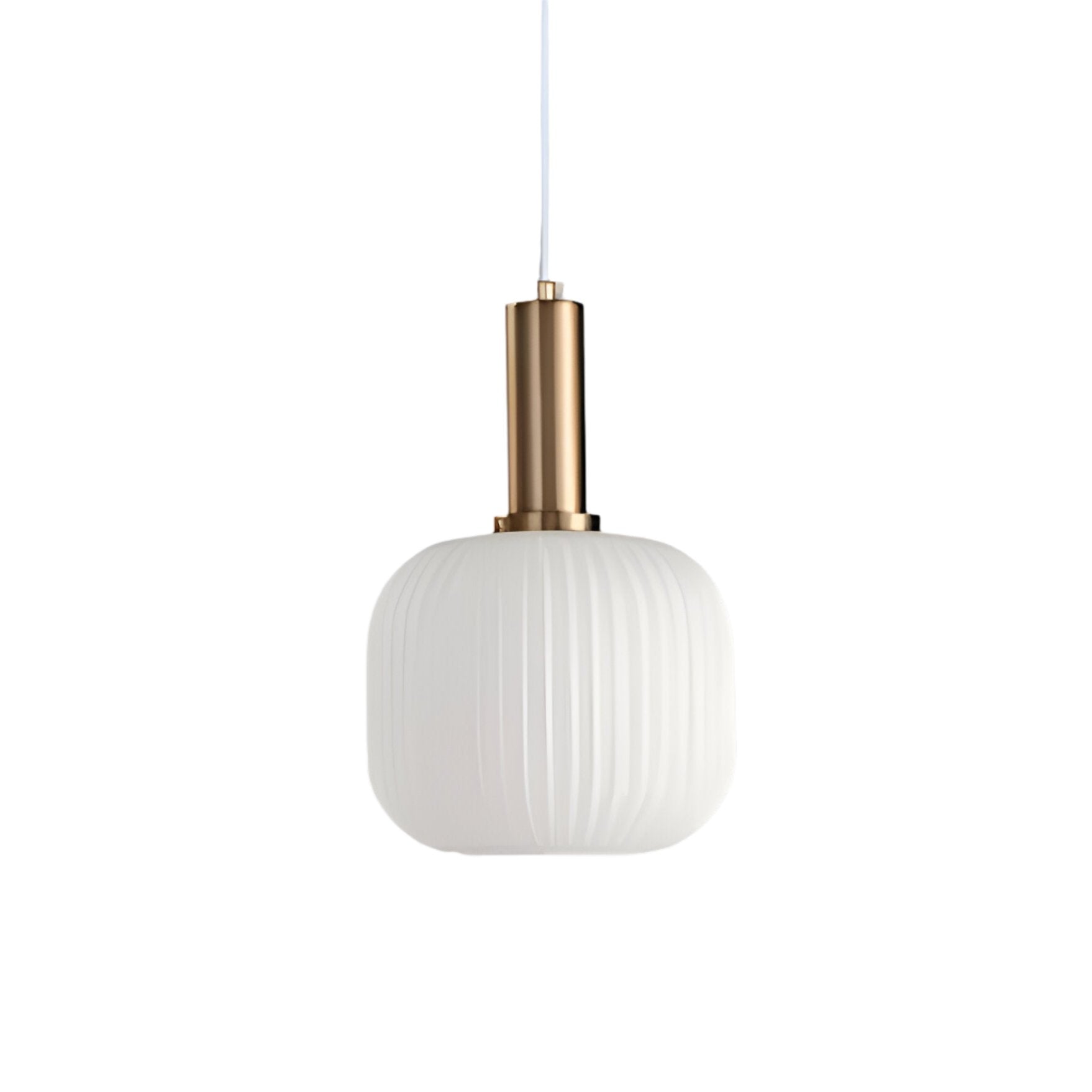 Pendant Light Glass E27 Ø30.0 cm Champagne Dining Room Kitchen Island Hanging Ceiling Lamp Retro Nordic Vintage | Thomler