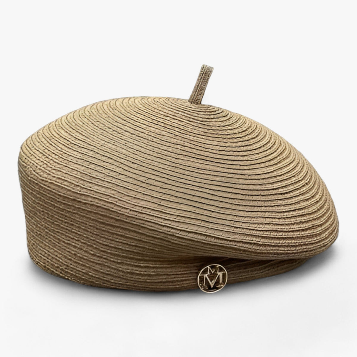 Woven Summer Fedora with Letter Detail for Women – Lightweight Wide-Brim Sun Hat for Beach, Travel & Outdoor Events | Thomler