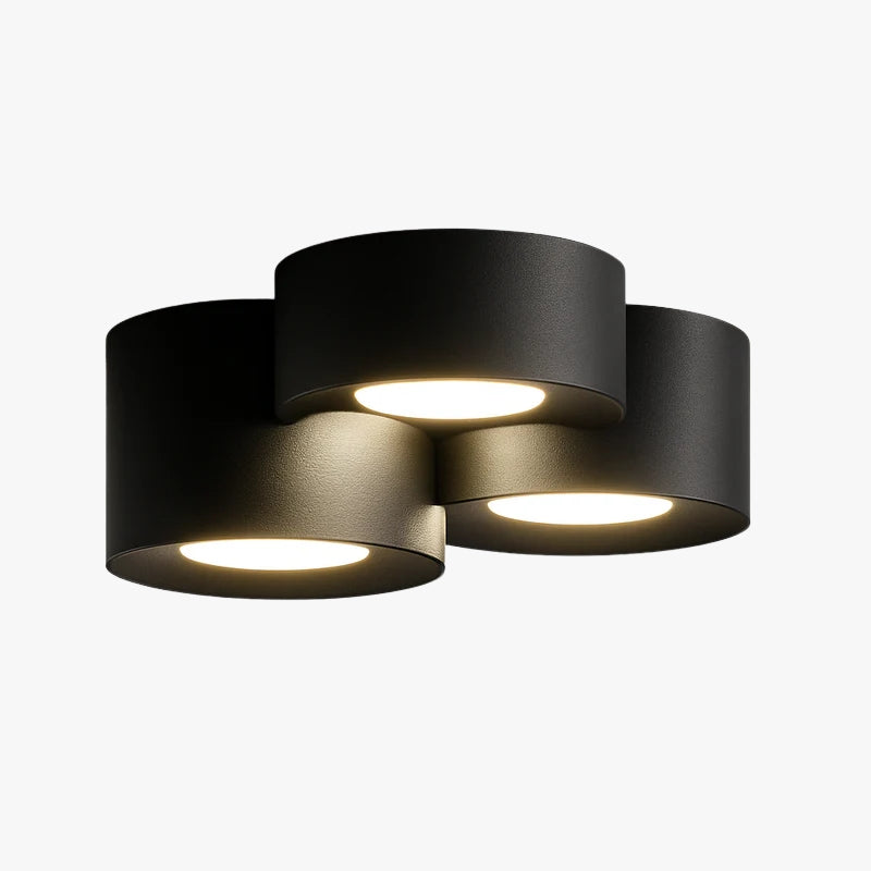 Cylinder Downlight Spotlight LED Surface Mount Ceiling Fixture for Kitchen, Hallway, Bedroom, Modern Minimalist Indoor Accent Lighting | Thomler
