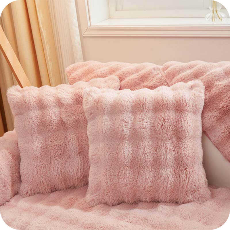 Soft Plush Furniture Throws for Sofas & Chairs – Winter Couch Protectors with Non-Slip Backing | Thomler
