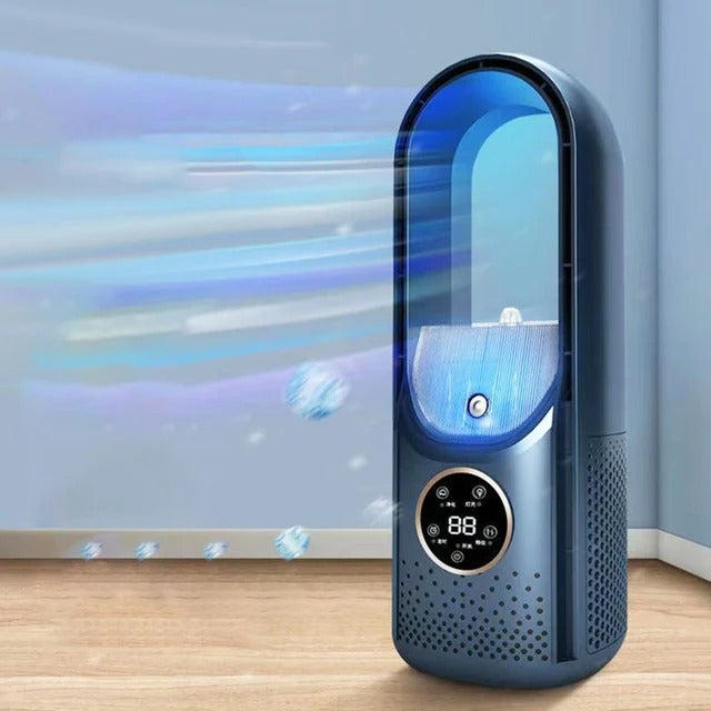 Desktop Personal Evaporative Air Cooler USB-Powered Quiet Misting Fan for Bedroom Office Desk Small Rooms | Thomler