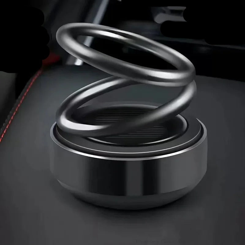 Solar-Powered Spinning Scent Diffuser for Car, Desk & Small Spaces – Cordless Aromatherapy with Rotating Motion | Thomler