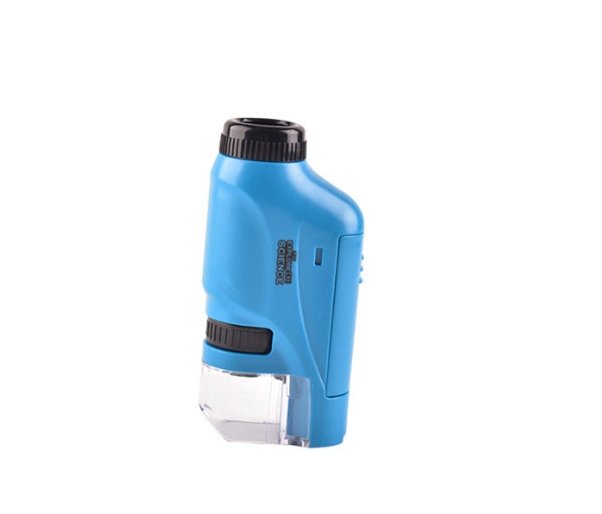 Handheld Kids Microscope 60X-120X Magnification with LED Light for Science Learning and Exploration | Thomler