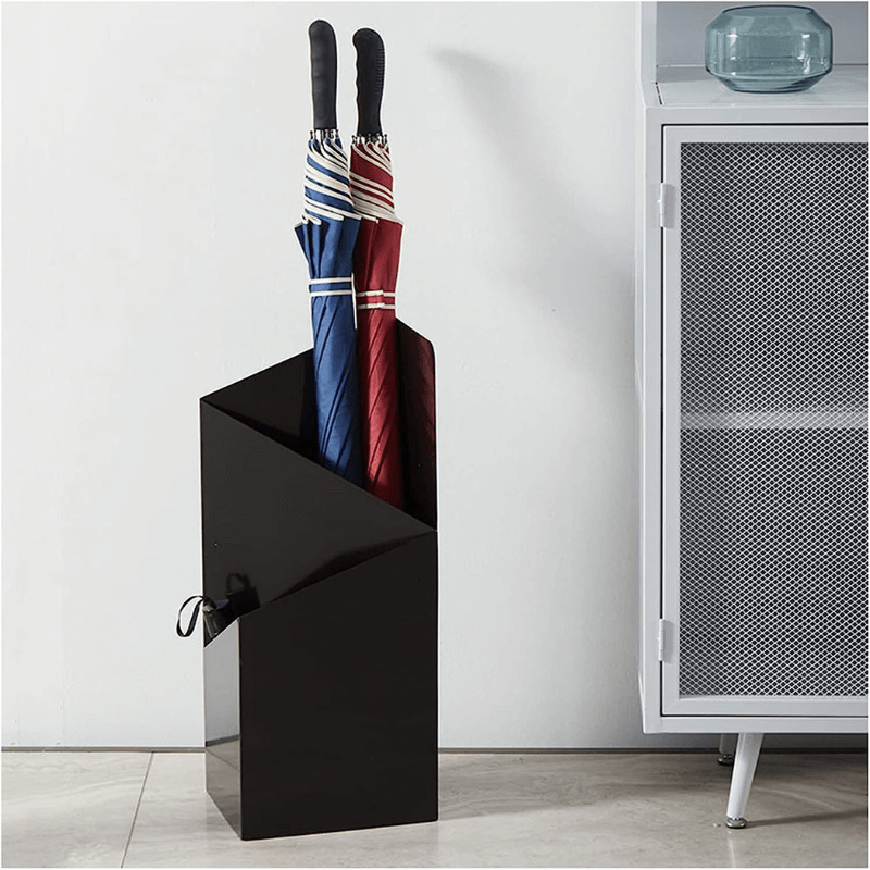 Umbrella Stand Metal 50.0 cm Red Hallway Entrance Storage Rack Modern Scandinavian Wet Umbrella Holder Organiser | Thomler