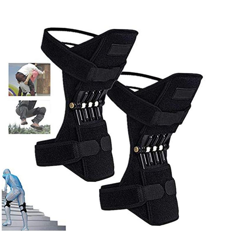 Spring-Assisted Compression Knee Brace with Hinged Stabilizers for Injury Recovery and Joint Pain Relief | Thomler