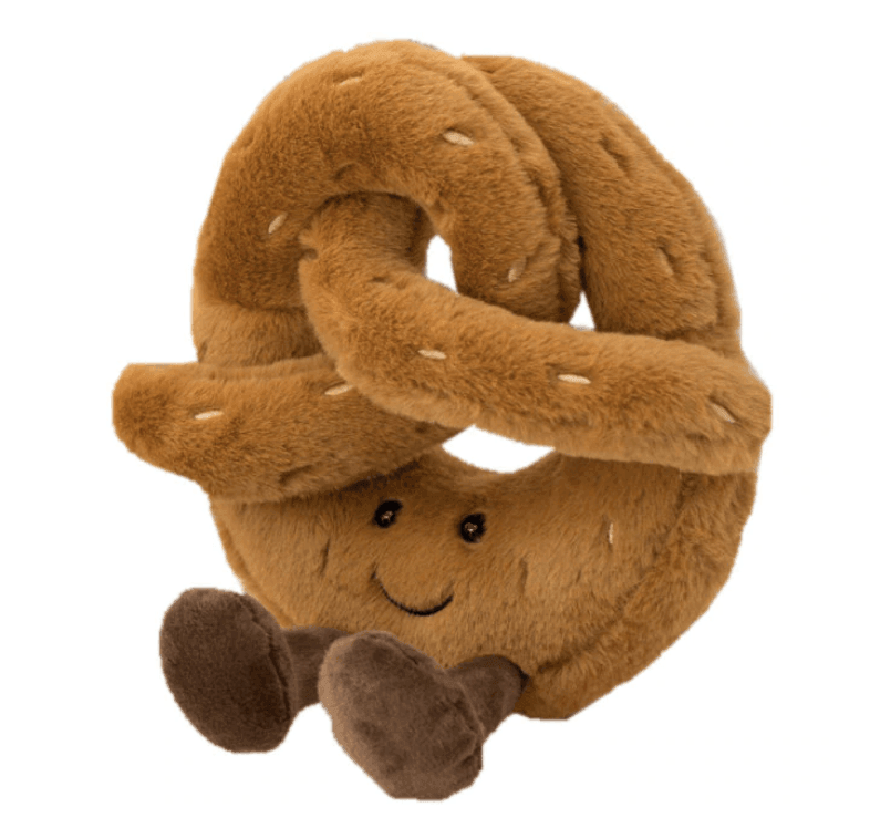 Plush Cushion Soft Textile 32.0 cm Bread Shape Nursery Sofa Decorative Cuddly Toy Pillow Gift | Thomler