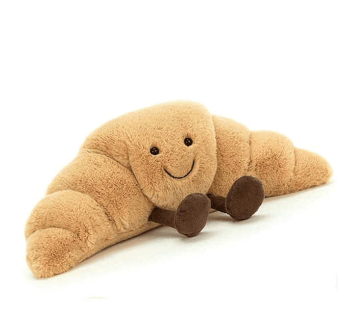 Plush Cushion Soft Textile 32.0 cm Bread Shape Nursery Sofa Decorative Cuddly Toy Pillow Gift | Thomler