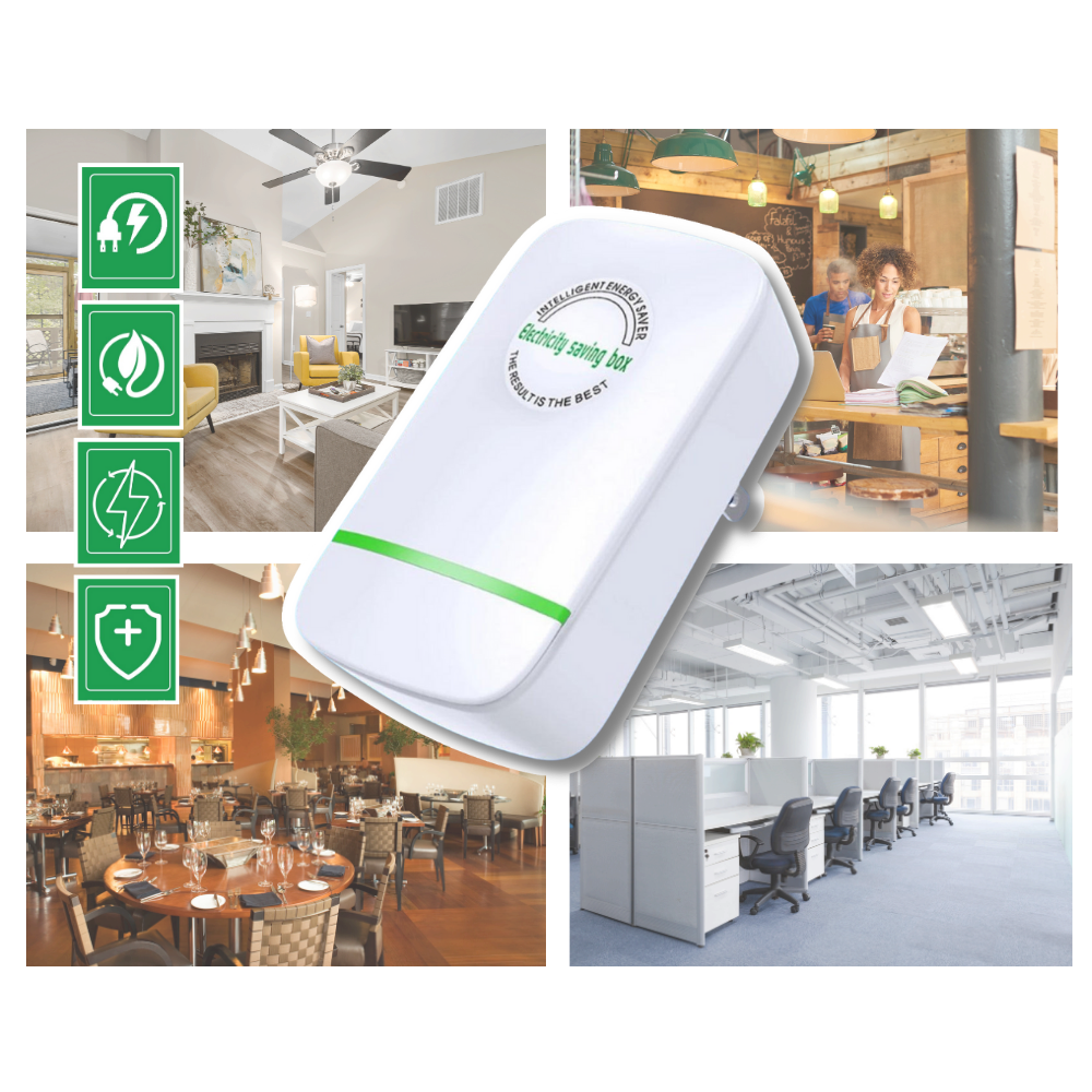 Household Electricity Optimization Module – Plug-In Voltage Stabilizer with Circuit Protection for US & EU Outlets | Thomler