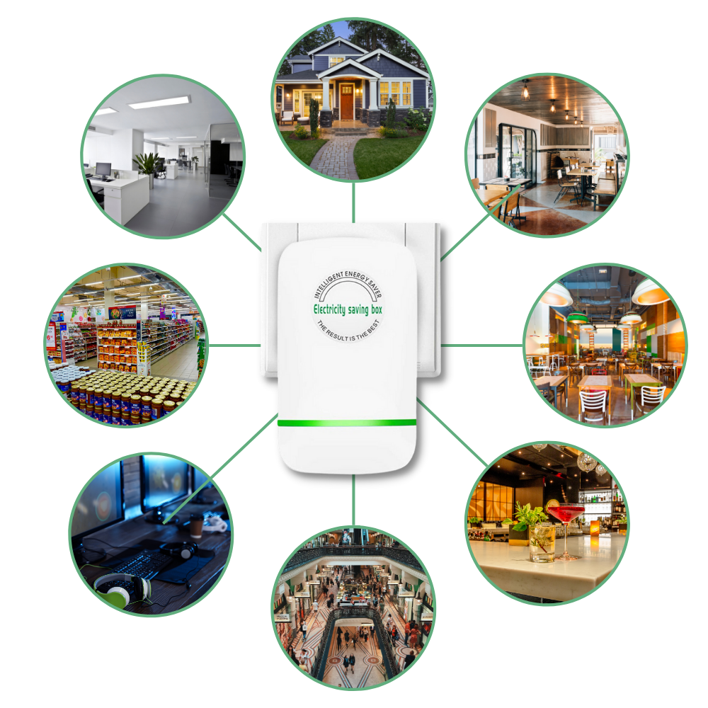 Household Electricity Optimization Module – Plug-In Voltage Stabilizer with Circuit Protection for US & EU Outlets | Thomler