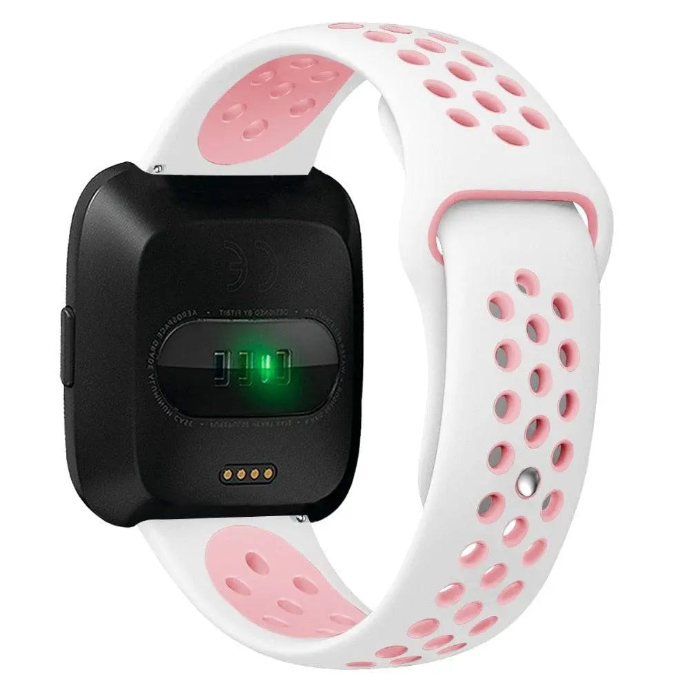 Silicone Replacement Wristband for Fitbit Versa 2 – Moisture-Resistant, Adjustable Fit Sport Strap for Everyday Workouts & Active Wear | Thomler