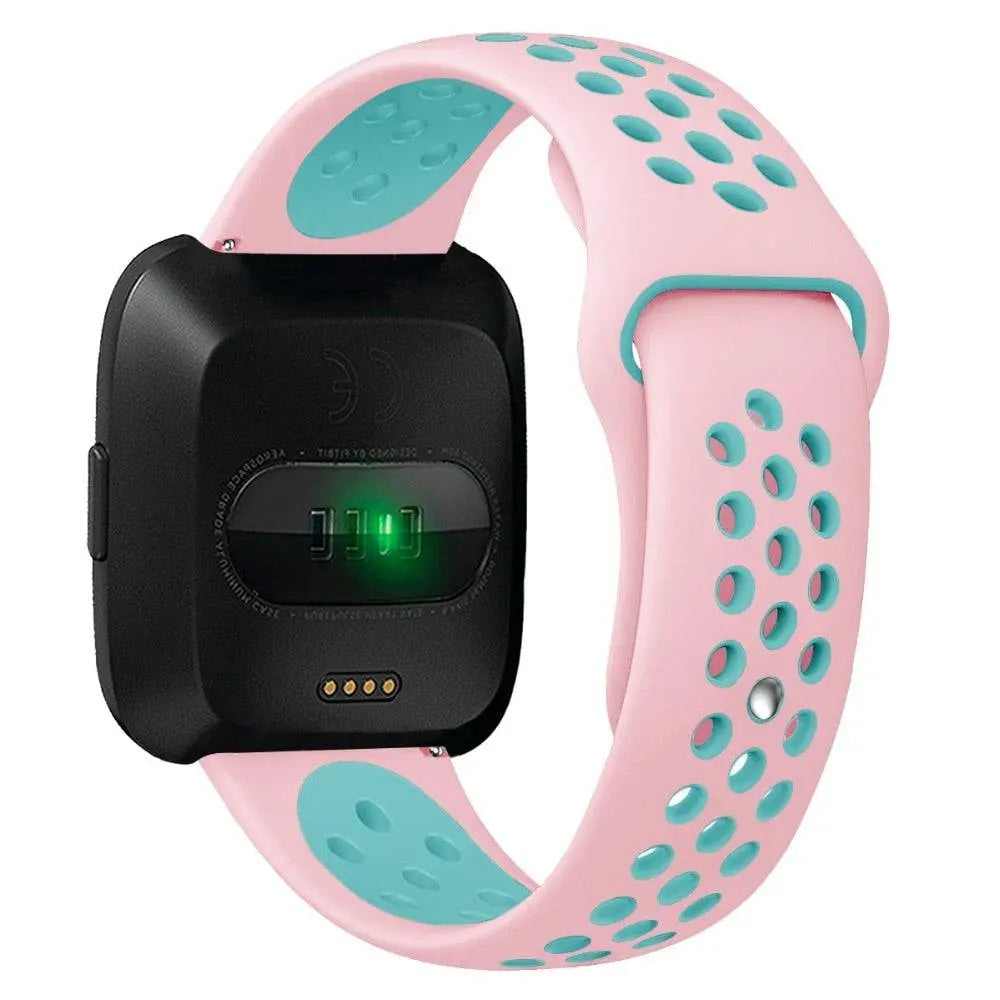 Silicone Replacement Wristband for Fitbit Versa 2 – Moisture-Resistant, Adjustable Fit Sport Strap for Everyday Workouts & Active Wear | Thomler