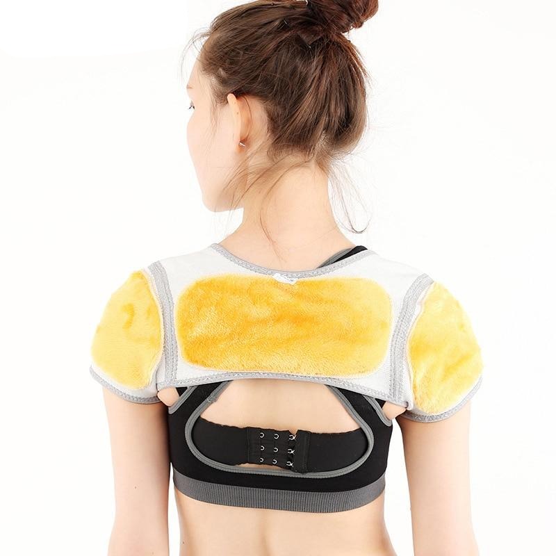 Thermal Shoulder Support Wrap – Bamboo Fiber Compression Brace for Joint Pain Relief & Sports Recovery | Thomler