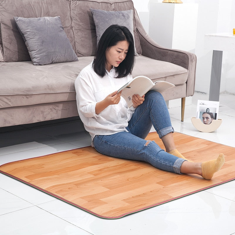 Under Desk Heating Pad with Thermostat for Cold Feet & Home Office Warmth | Thomler