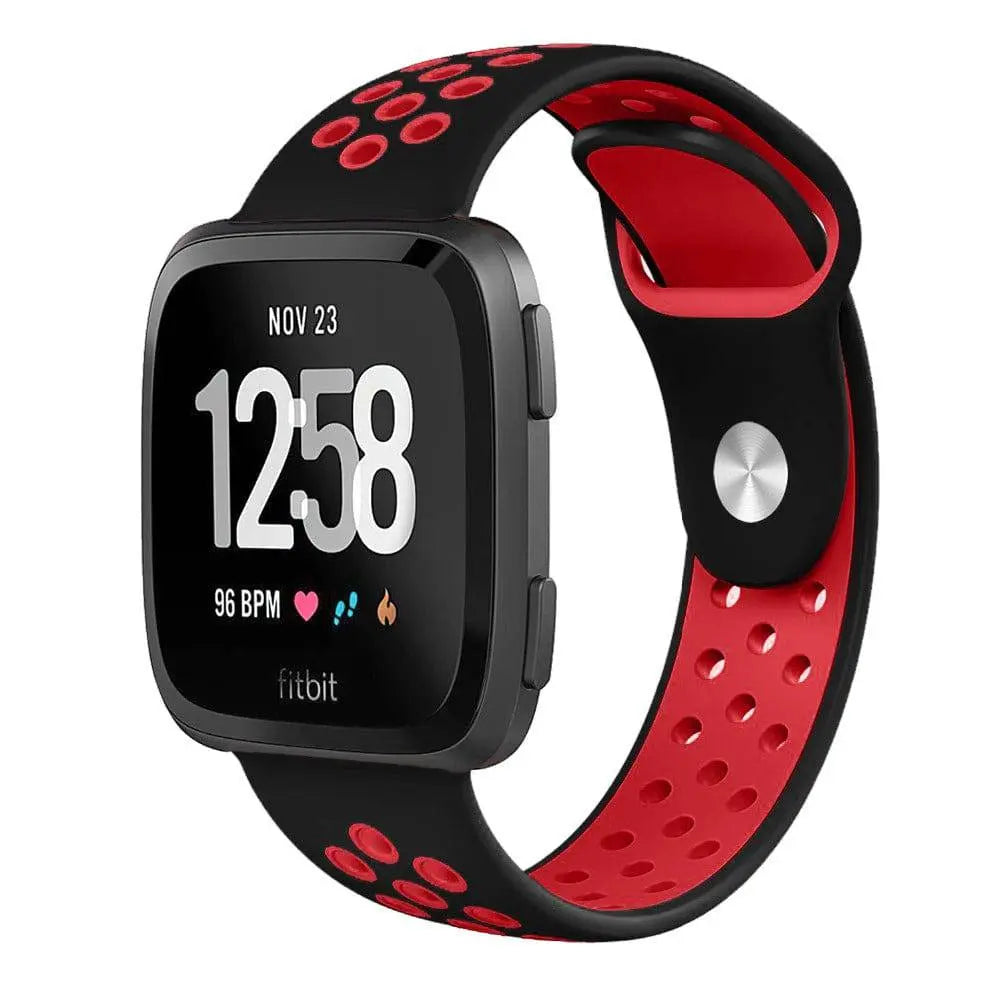 Silicone Replacement Wristband for Fitbit Versa 2 – Moisture-Resistant, Adjustable Fit Sport Strap for Everyday Workouts & Active Wear | Thomler