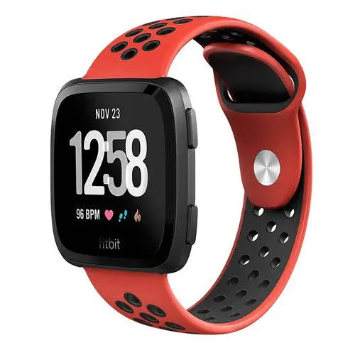 Silicone Replacement Wristband for Fitbit Versa 2 – Moisture-Resistant, Adjustable Fit Sport Strap for Everyday Workouts & Active Wear | Thomler