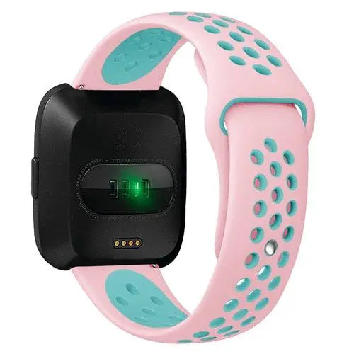 Silicone Replacement Wristband for Fitbit Versa 2 – Moisture-Resistant, Adjustable Fit Sport Strap for Everyday Workouts & Active Wear | Thomler