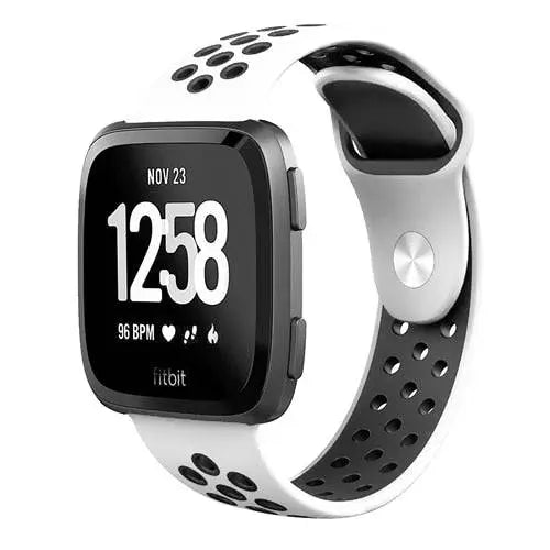 Silicone Replacement Wristband for Fitbit Versa 2 – Moisture-Resistant, Adjustable Fit Sport Strap for Everyday Workouts & Active Wear | Thomler
