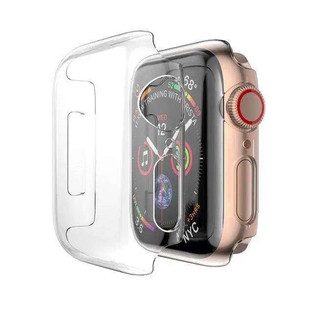 Snap-On Hard Shell Guard with Built-In Glass Shield for 40mm & 44mm Series 6 Apple Watch – Full-Body Shock Defense Case | Thomler