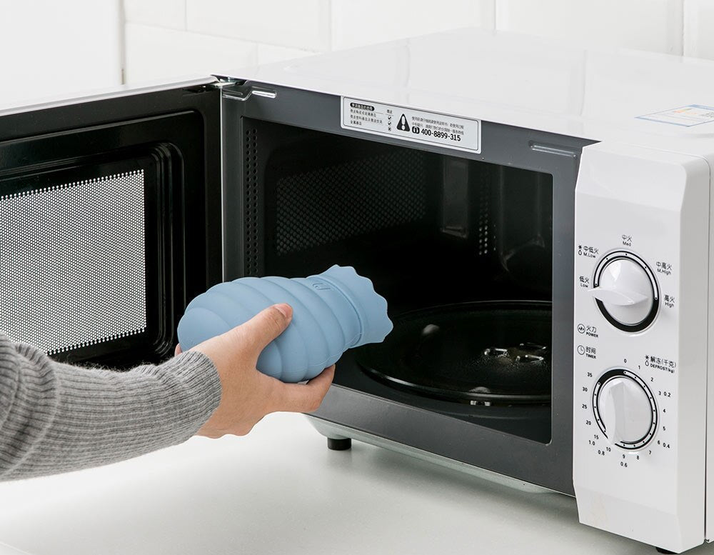 Microwavable Silicone Hot Water Bottle for Pain Relief & Warmth | Thomler