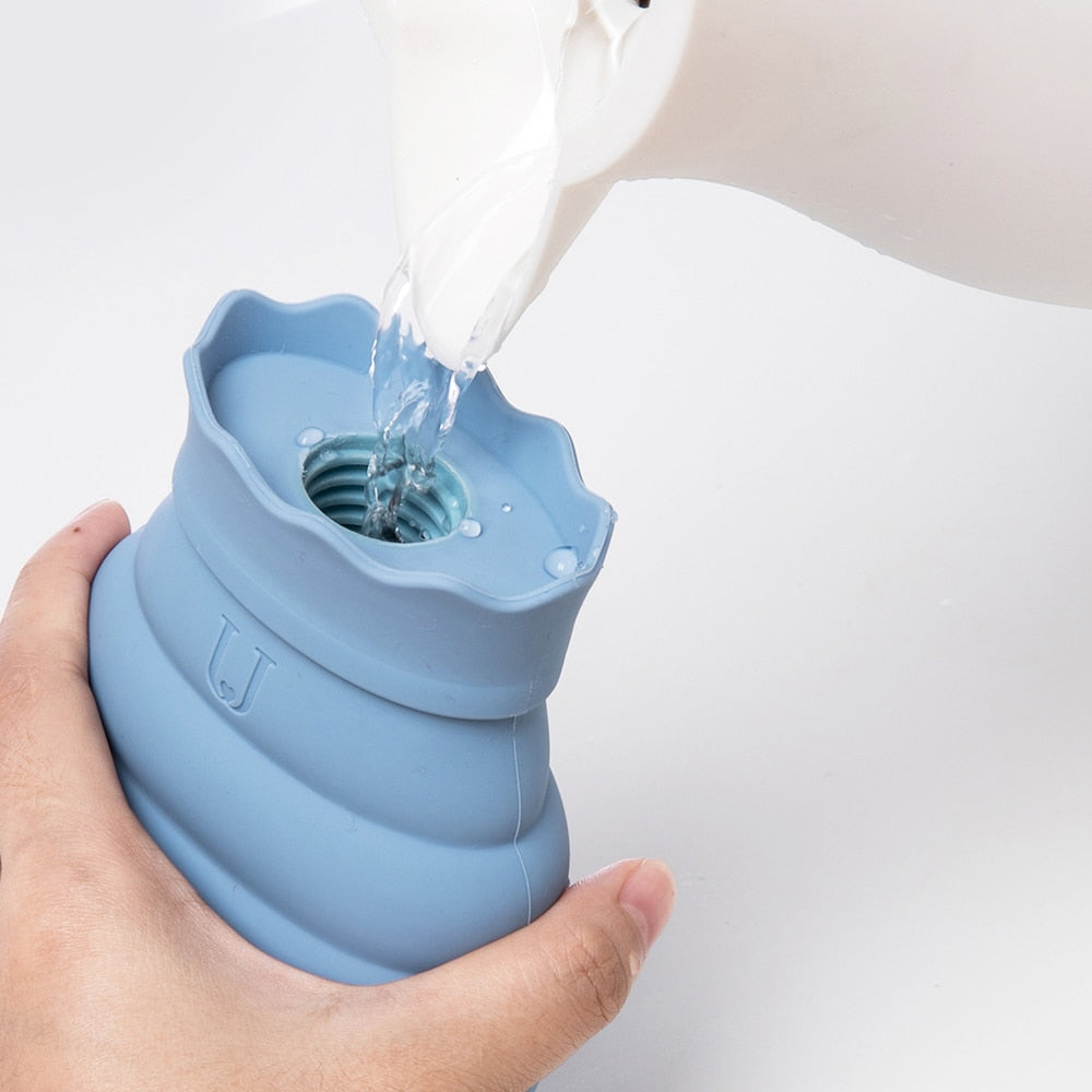 Microwavable Silicone Hot Water Bottle for Pain Relief & Warmth | Thomler