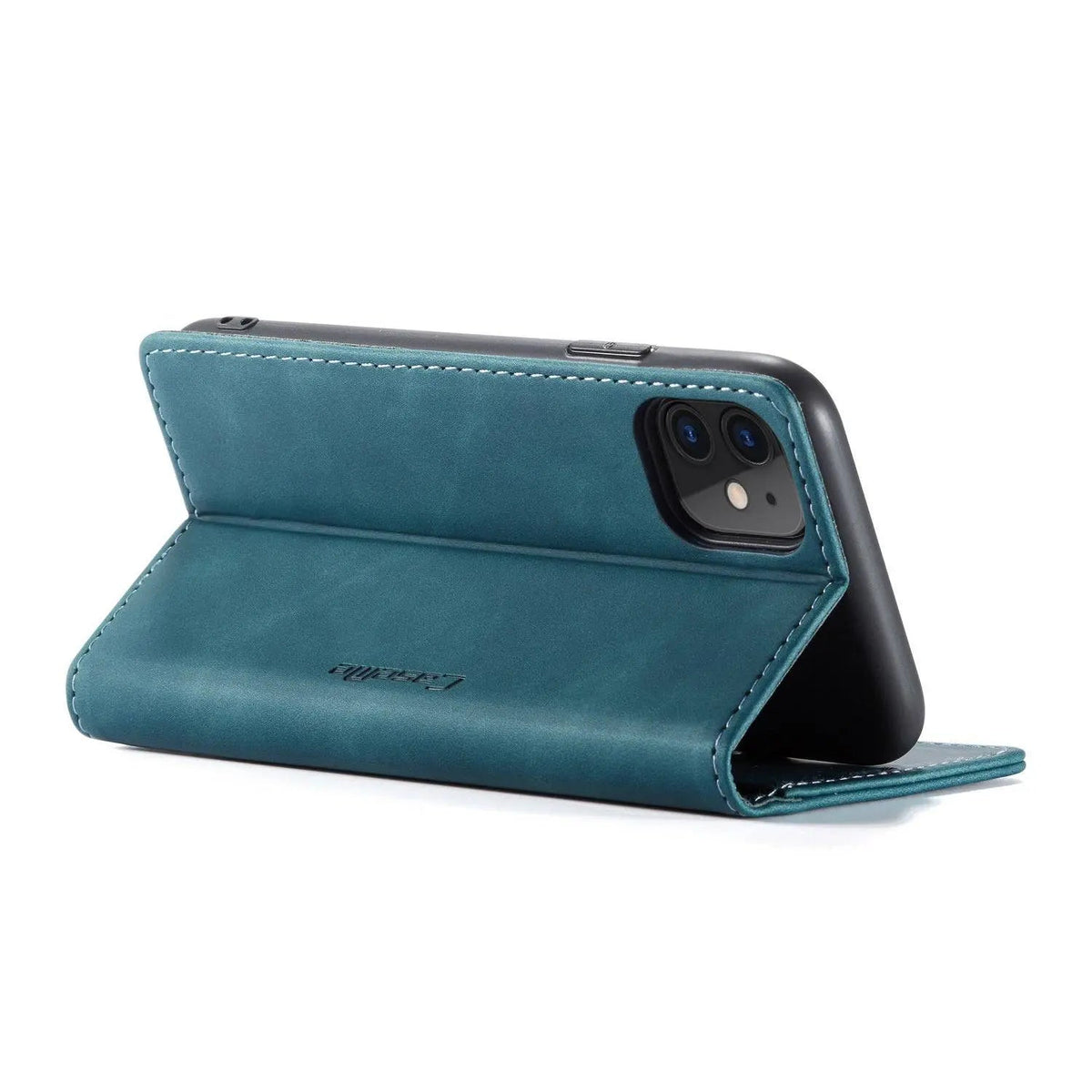 Folio Wallet iPhone Case – Leather-Finish Cover with Card Slots for iPhone 11, 11 Pro & Pro Max – Protective Edge Cover, Camera Cutout & | Thomler
