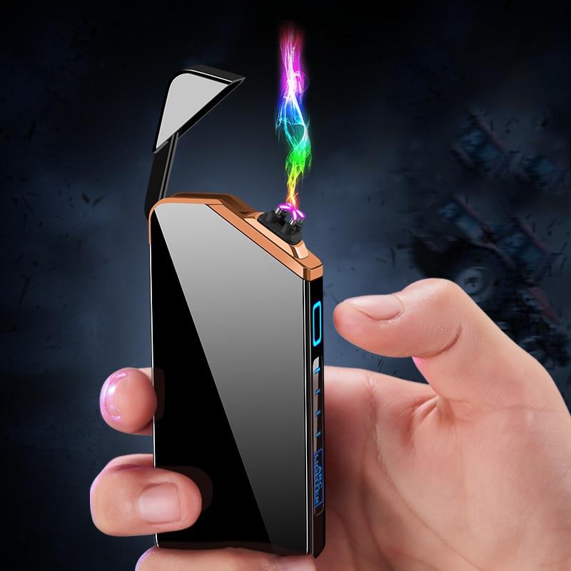 Rechargeable Plasma Arc Lighter – USB Windproof Flameless Electric Igniter for Candles & Cigarettes | Thomler