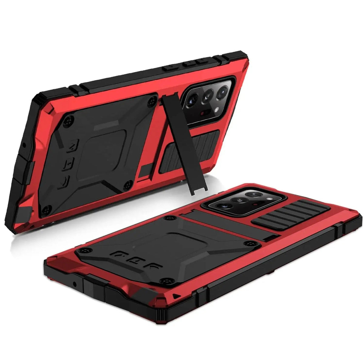 Heavy-Duty Aluminum Galaxy S21 Case with Tempered Glass Screen – Kickstand & 360° Drop Protection | Thomler
