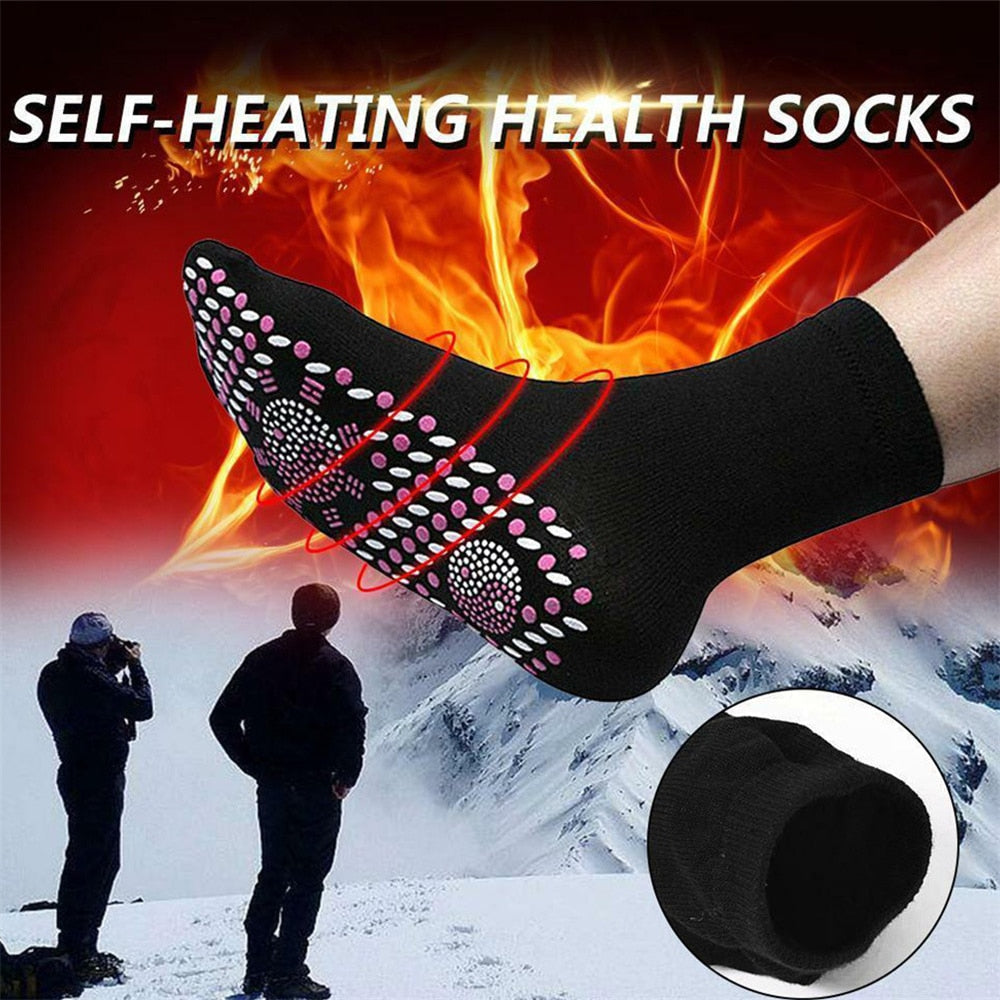 Self-Heating Magnetic Therapy Socks for Cold Weather Relief & Circulation | Thomler