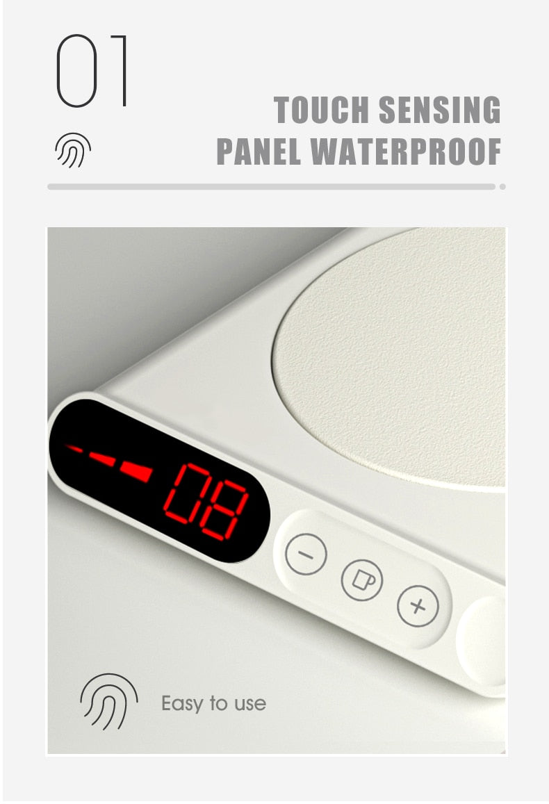 USB-Powered Desktop Mug Warmer with Timer & Temperature Control – Keep Coffee & Tea Hot | Thomler