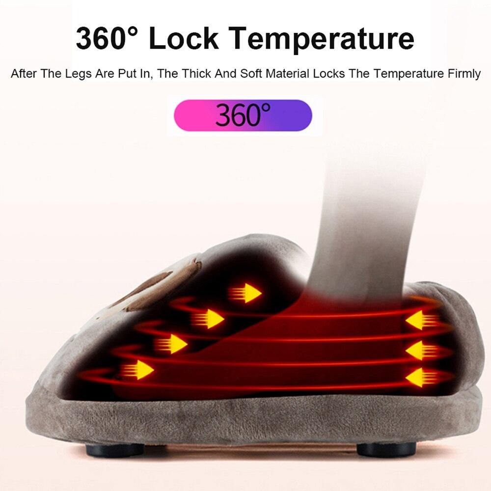 Heated Foot Warmer with USB Charging – 3 Temperature Settings for Home, Office & Travel | Thomler