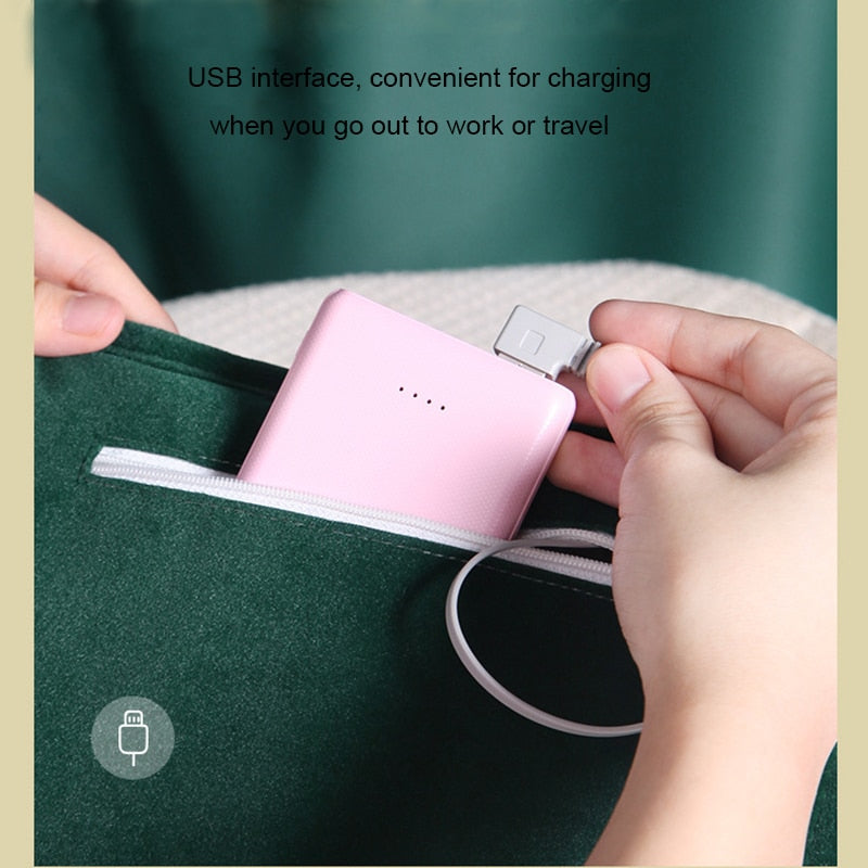 USB-Powered Heated Hand Muff – Foldable Pocket Warmer for Winter Travel & Office | Thomler
