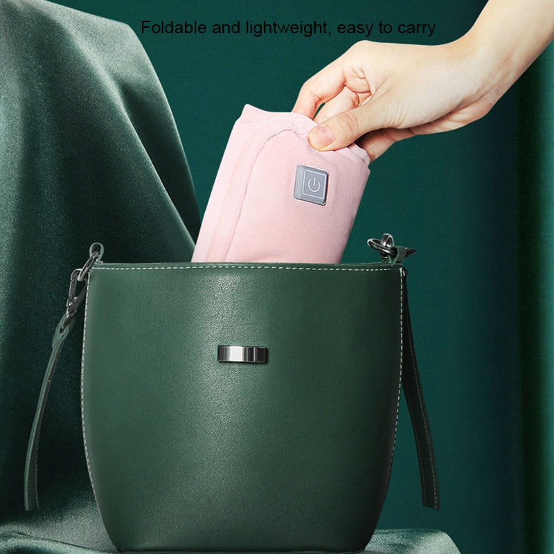 USB-Powered Heated Hand Muff – Foldable Pocket Warmer for Winter Travel & Office | Thomler