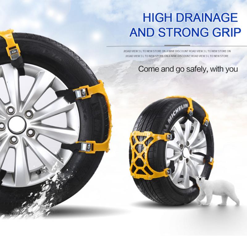Emergency Traction Straps for Car Tires – Winter Grip Aid for Snow, Ice & Mud | Thomler