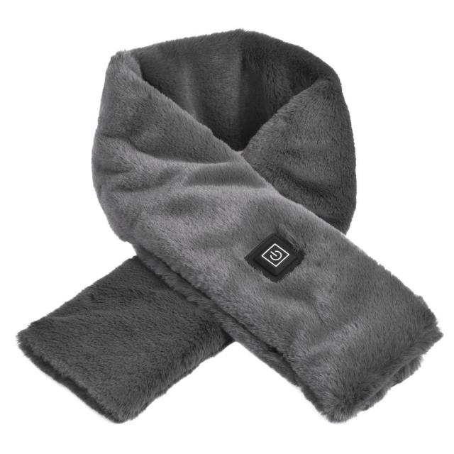 USB Heated Fleece Neck Warmer with 3 Temperature Settings | Thomler