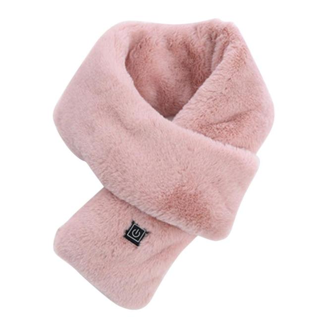 USB Heated Fleece Neck Warmer with 3 Temperature Settings | Thomler