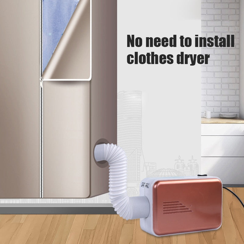 Portable Electric Clothes Dryer with Heated Air Circulation for Quick Drying | Thomler