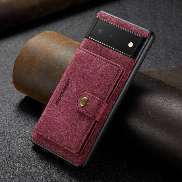 Folio-Style Phone Cover with Card Slots for Google Pixel 6 and Pixel 6 Pro – Premium Finish Flip Case | Thomler