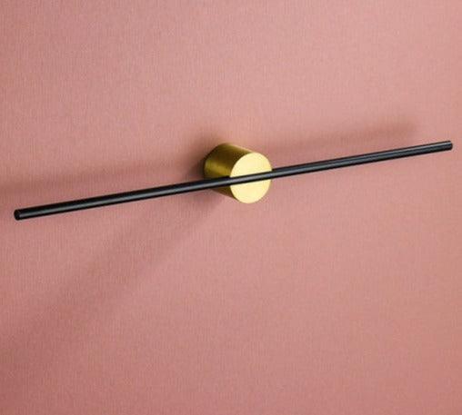 Adjustable Towel Bar Rack with Brushed Aluminum Finish for Modern Bathrooms | Wall-Mounted Storage Organizer | Thomler