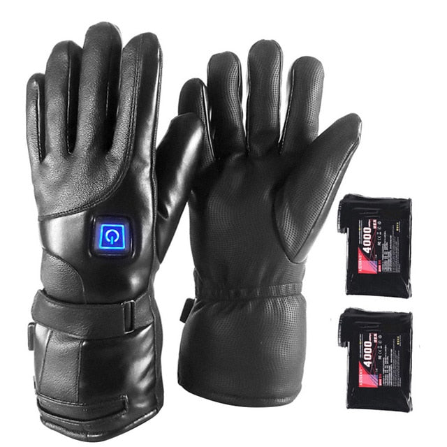 Battery-Powered Heated Gloves with Touchscreen Fingers – Windproof Winter Hand Warmers for Men & Women | Thomler